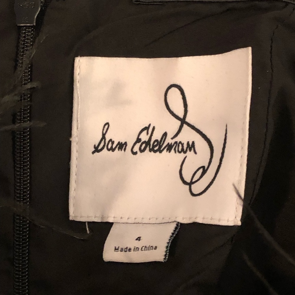 Sam Edelman strapless black mini dress. - Picture 7 of 12